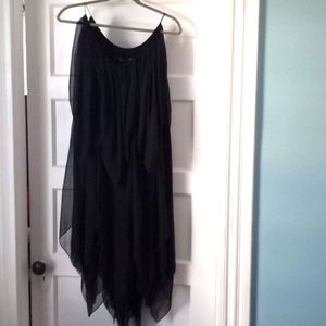 Jill Stuart cocktail  black dress sz 4